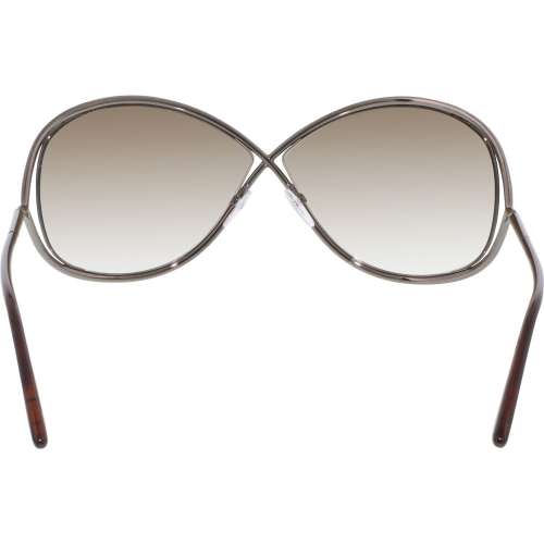 Tom Ford Women's Gradient Miranda FT0130-36F-68 Brown Butterfly Sunglasses Sunglasses Offers In usa